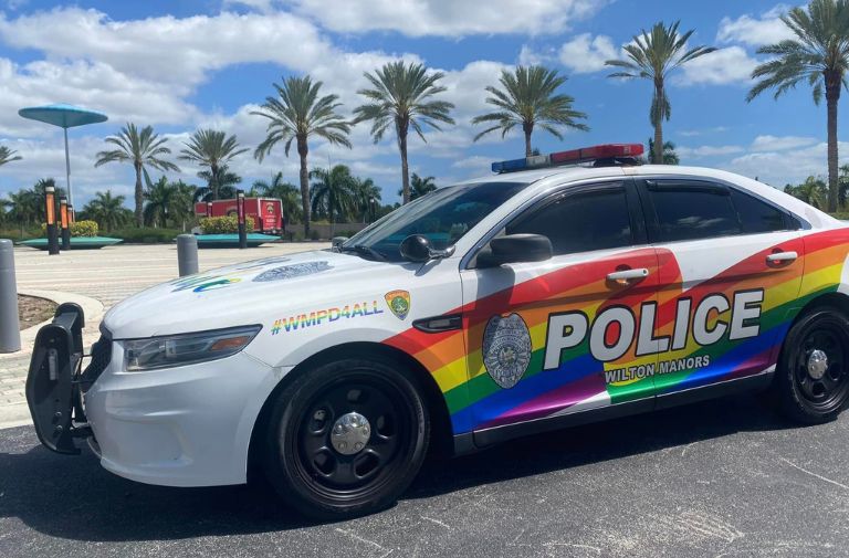Photo via Wilton Manors Police Department, Facebook.
