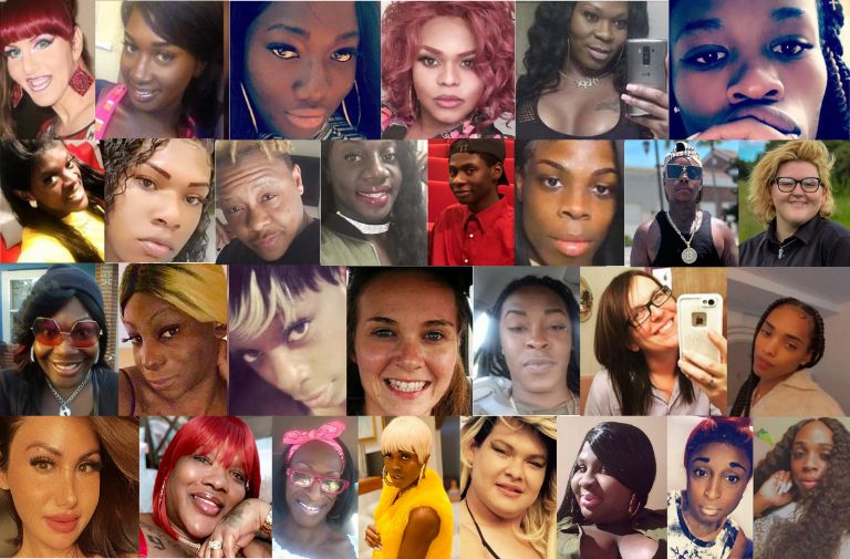 At least 29 transgender or gender non-conforming people have been killed in Florida since 2015. Courtesy photos.