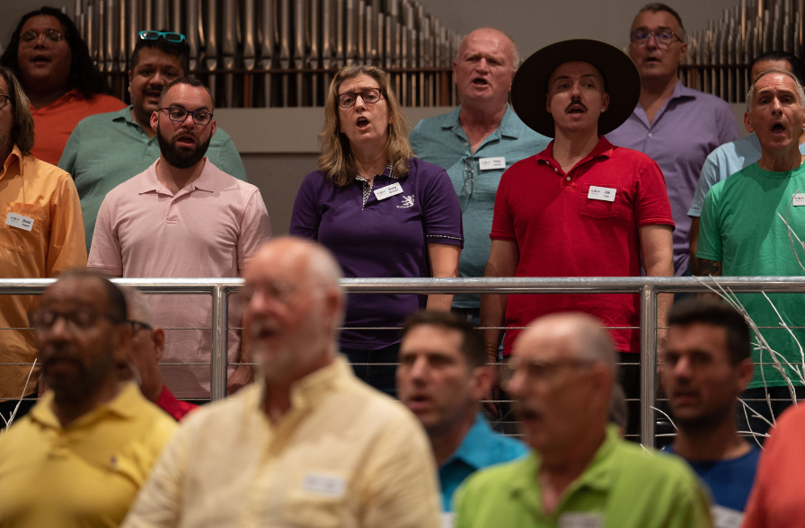 Disney-themed Pride Concert. Photo via Gay Men's Chorus of South Florida.