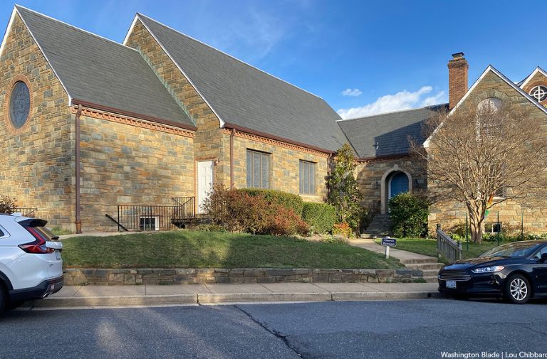 Clarendon Presbyterian Church (Washington Blade photo by Lou Chibbaro, Jr.)