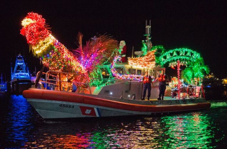 Lighted Boat Parade. Credit: Carol Tedesco_KeyWestHolidayFest.com.