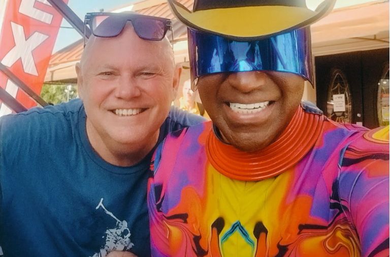 Bobby Blair & Shawn Palacious. AKA Kitty Meow. Photo courtesy of Bobby Blair.